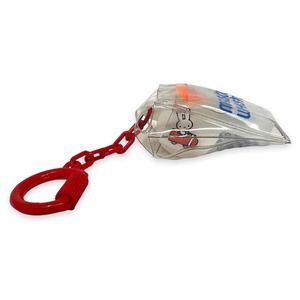 ★ SANRIO Hello Kittyー Whistle Keychain 1976 Vintage RARE ハローキティホイッスルキーチェーンv